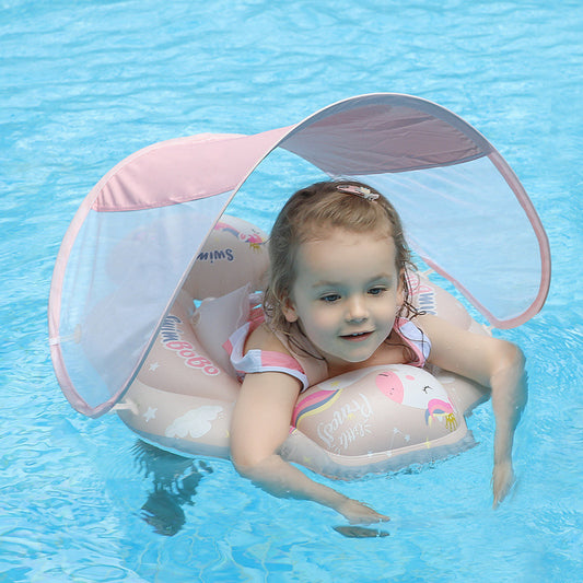 Sun Protection Swimming Ring Non-slip Baby Buoy